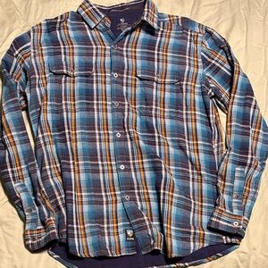 Kuhl outdoors Plaid Button Down Shirt